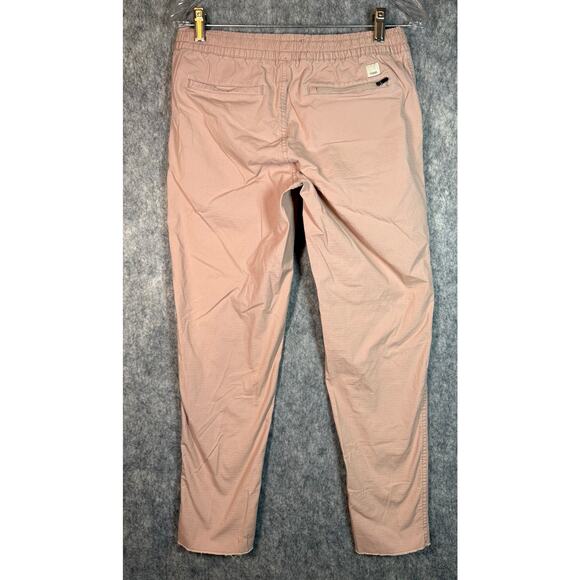 Vuori Womens Pink Ripstop Raw Hem Drawstring Pants - XS VW450 - Picture 4 of 9